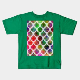 Merry Christmas Decoration Pattern Kids T-Shirt